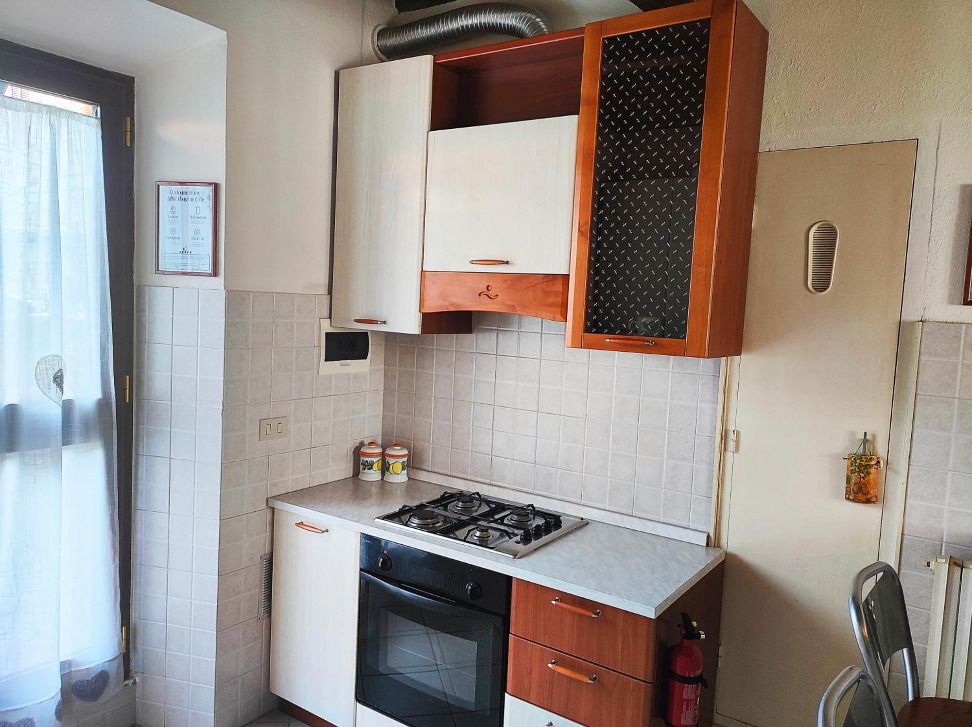 La Casina Di Colle - Appartamento Rustico Sulle Colline Di Pisa Casciana Terme Bagian luar foto
